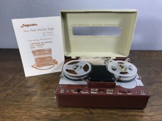 Vintage Jaguar 4 Transistor Tape Recorder Model T - 2026