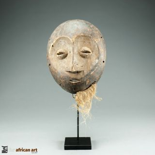 Lega Lukwakongo Mask - Democratic Republic Of Congo - Faa Gallery