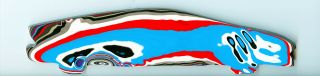 Fordite Decorative Piece (shape Of A Car) - 245.  00mm X 51.  92mm X 9.  29mm (1586)