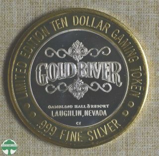 Casino Silver Strikes - Gold River - Laughlin,  Nv -.  999 Fine Silver