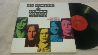 Big Brother & The Holding Company Feat Janis Joplin Usa Columbia 1d/1g - Nm /ex,