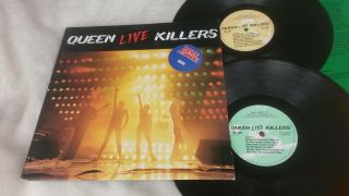 Queen - Live Killers - Uk Emi Emsp 330 2u/2u/2u/2u - 2 Lp G/f,  Inners - Ex,  /vg,
