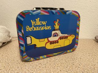 Vintage 1968 Beatles Yellow Submarine Lunchbox -,