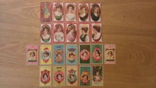 British American Tobacco Co.  Cigarette Cards - Beauties Of The Time