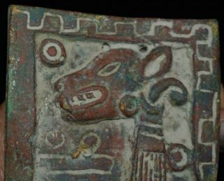 Orig $1099 Wow Pre Columbian Mayan Stamp,  3in Prov