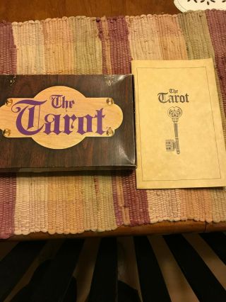 Vintage 1972 Hoi Polloi Inc.  The " Tarot " Complete Set,  Box,  Cards,  Instructions
