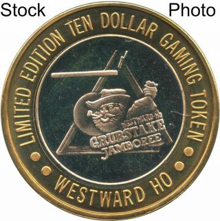 1994 - Ct Westward Ho Casino Las Vegas,  Nv $10 Silver Strike Grubstake Jamboree