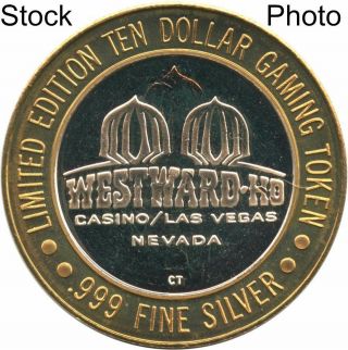 1994 - CT Westward Ho Casino Las Vegas,  NV $10 Silver Strike Grubstake Jamboree 2