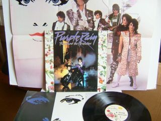 Prince And The Revolution - Purple Rain 1 - 25110 Usa Lp 1984 Warner Bros,  Poster