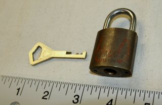Abloy 3015 Mini Padlock W/ 1 Key - High Security - Made In Finland
