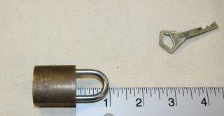 Abloy 3015 mini padlock w/ 1 key - high security - made in Finland 3