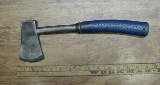 Vintage 1b.  11.  7 Oz.  Camp Axe,  4 - 1/2 " Head,  2 - 3/4 " Edge,  Comfort Grip,  Made In Italy