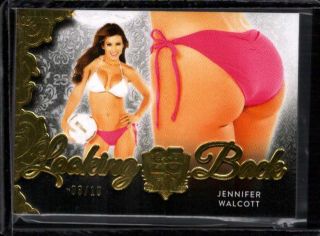 Jennifer Walcott 8/10 2019 Benchwarmer 25 Years Update Looking Back Butt Card
