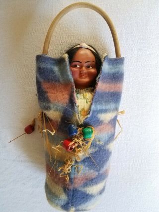 Vintage Skookum Native American Indian Doll