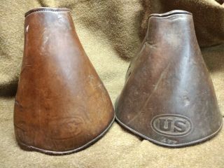 Hooded Stirrups For A Model 1904 Mccclellan Cavalry Saddle,