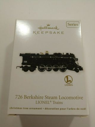 Hallmark Keepsake 726 Berkshire Steam Locomotive Lionel 2011 Ornament