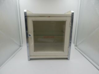 Sterilizer Vintage Apothecary Cabinet Antique 12 " X 11 " X 8 "