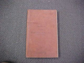 Orig Ww1 Handbook Of The 8 Inch B.  L.  Howitzer - Vickers Limited