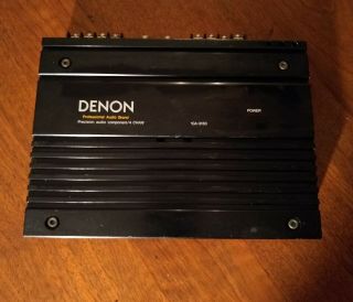 Old School Denon Dca - 3150 Power Amplifier Vintage 1987 - 1993 Japan