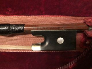Vintage Quality G.  A.  Pfretzschner Violin Bow