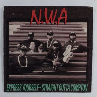 Rap Hip Hop 45 N.  W.  A.  Express Yourself Ruthless Vg,  Hear