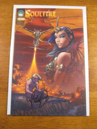 Wow Soulfire Preview Signed By Michael Turner
