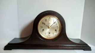 Antique Seth Thomas Westminster Chime Clock With 124 Movement Runs Parts Repair