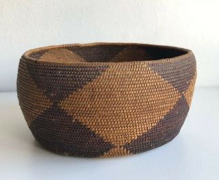 Early California Indian Basketry Bowl