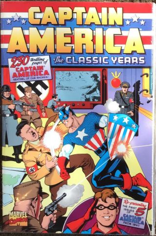 Captain America The Classic Years Vol.  1 Tpb Jack Kirby Joe Simon 1st Printing