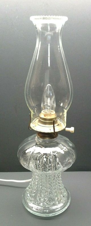 Lamplight Farms Oil Lamp Converted To Electric