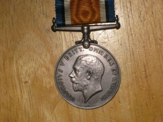 Ww1 Silver British War Medal Canadian Central Ontario Regiment Served War Graves