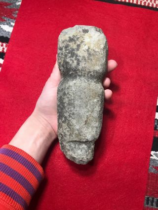 Mlc 996 7 3/4 Big Full Grooved Stone Axe Artifact Old Relic X Ron Arnold Pa