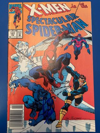 Marvel X - Men Spectacular Spider - Man Stan Lee Signed Autograghed