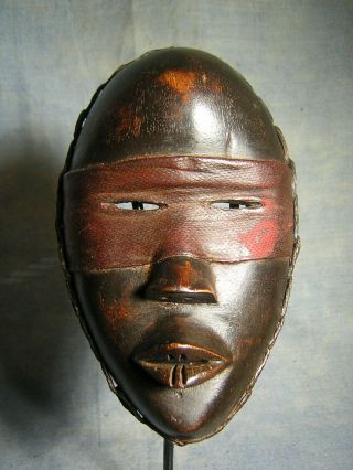 A Fine Dan Mask Africantic France Old African Tribal Primitive Art