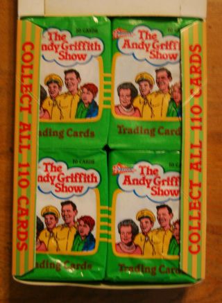 1990 Pacific The Andy Griffith Show Series 1 Wax Box 36 Packs 2