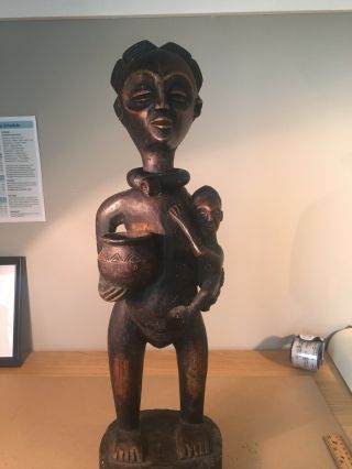 Hand Carved African Statue - Mrunda Tribe - Angola