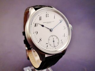 Patek Philippe & Co.  Stainless Steel Watch.  Chronometer Movement.