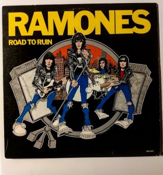 Ramones Road To Ruin 1978 Lp Sire Records.
