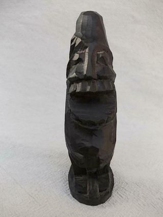 76 / Vintage Miniature African Tribal Hand Carved Wooden Figure Of Ancestor