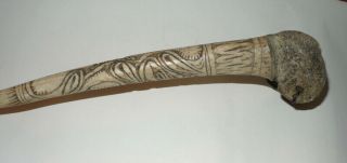 Papua Guinea Cassowary Bone Dagger