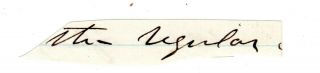 Ulysses S.  Grant Autograph Clip Document - Us President & Civil War General (1)