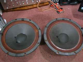1 Pair Vintage Jensen 10 " Flexair Woofer Speakers
