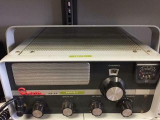 Vintage Sonar Fs - 123 Tube Type Cb Base Radio No Power Cord For Testing