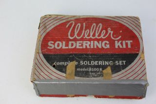Weller 8100k Soldering Iron Gun Kit Vintage Box