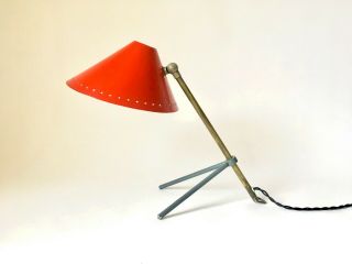 1950s Pinocchio Lamp By Busquet For Hala,  Zeist.  Mid Century Vintage Kalff Era