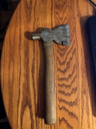 Antique Hibbard Shingling Hatchet Axe Ax Roofing Hammer -