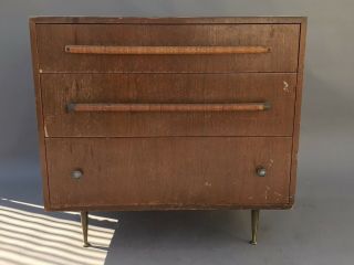 Vintage T.  H.  Robsjohn Gibbings Dresser Chest - Danish Modern Dunbar Probber