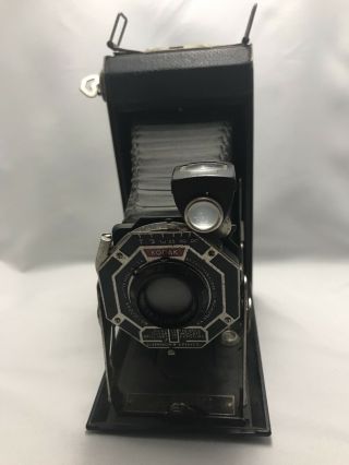 Vintage Kodak Six - 16 Folding Camera With Kodak Anastigmat F/6.  3 - 126mm Lens