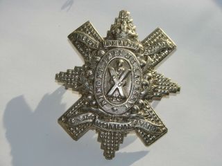 Canada Ww1 Cef Cap Badge The 13th Battalion " Royal Highlanders Of Canada "