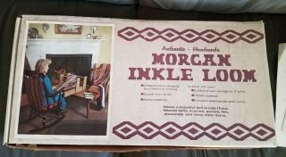Vintage Morgan Inkle Tabletop Loom 1972